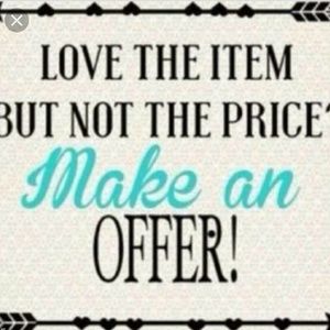 Make a reasonable offer